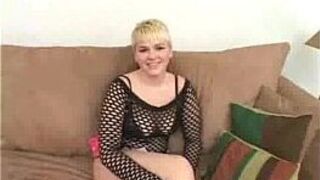 Busty Blonde hardcore sex with BBC porn video